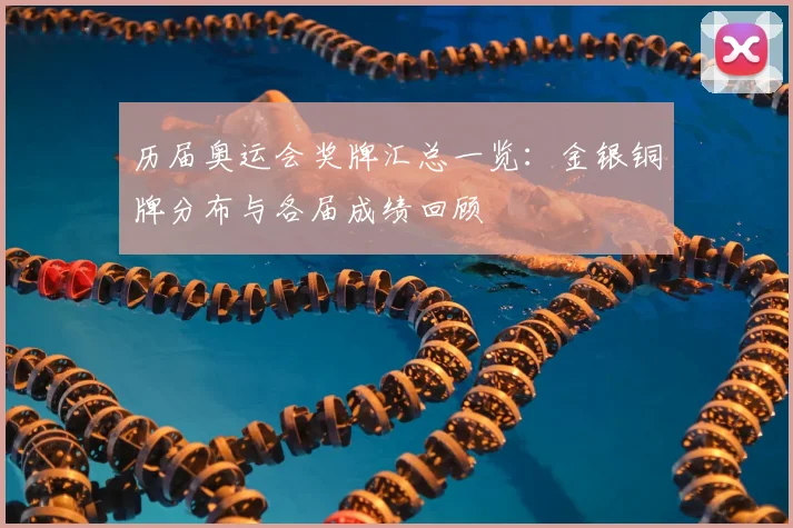 历届奥运会奖牌汇总一览：金银铜牌分布与各届成绩回顾
