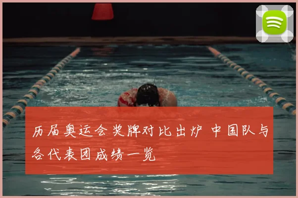 历届奥运会奖牌对比出炉 中国队与各代表团成绩一览