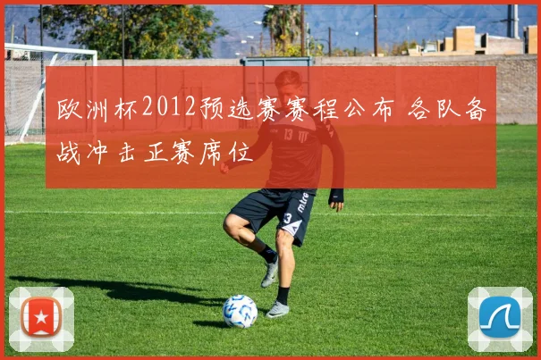 欧洲杯2012预选赛赛程公布 各队备战冲击正赛席位